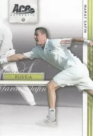 2007 Ace Authentic Straight Sets #22 - Marat Safin