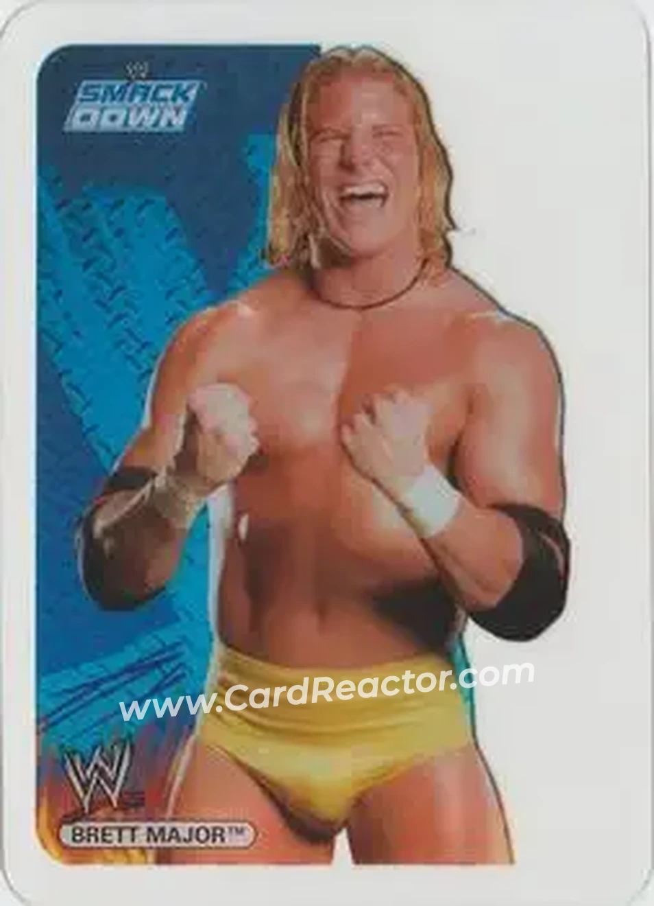 2007 Edibas WWE Lamincards #2 - Matt Cardona - Front