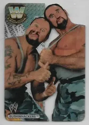 2007 Edibas WWE Lamincards #92 - The Bushwhackers (Butch & Luke)
