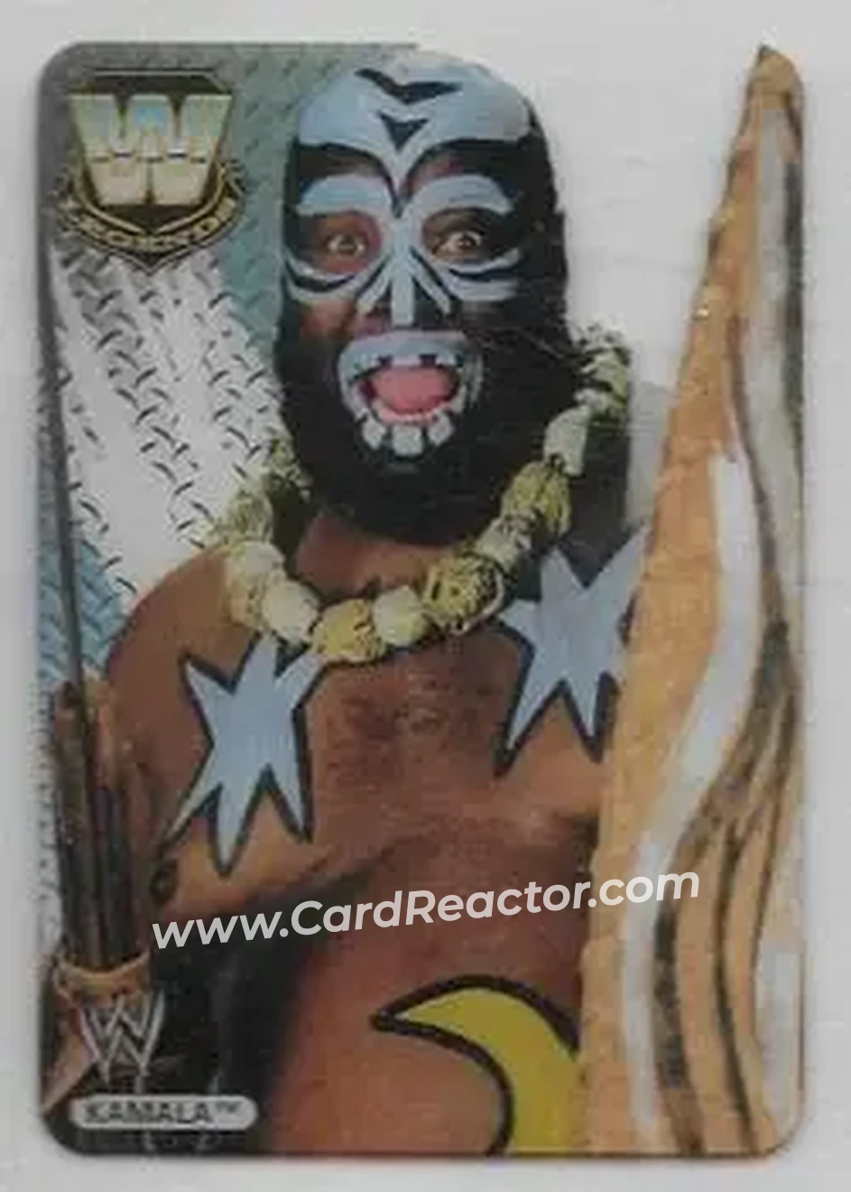 2007 Edibas WWE Lamincards #107 - Kamala - Front