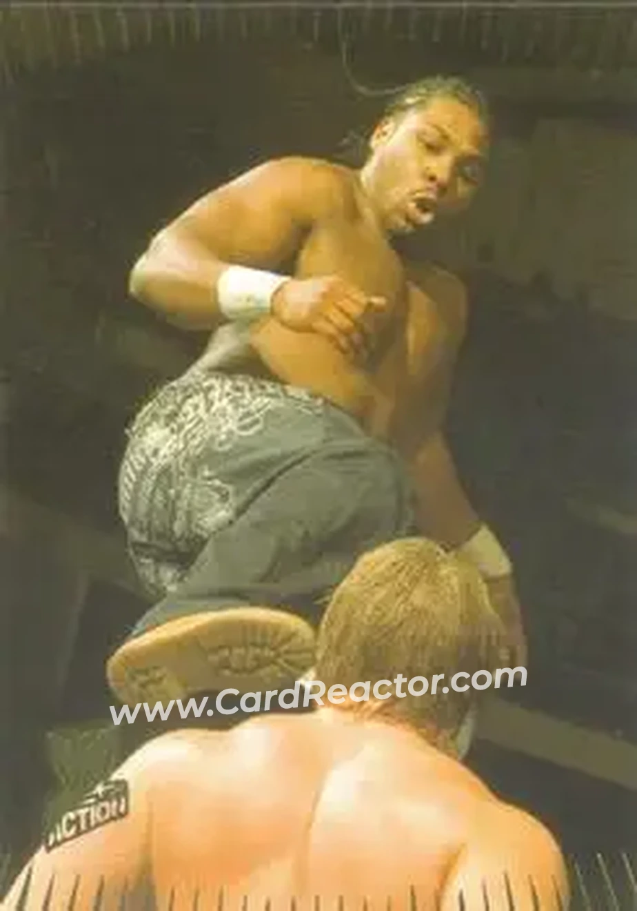 2007 Topps Action WWE #9 - JTG - Front