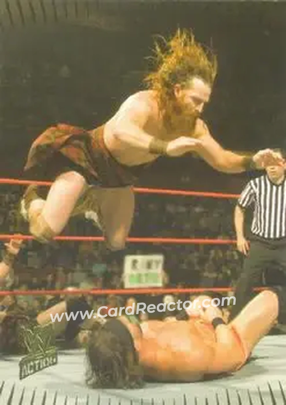 2007 Topps Action WWE #13 - Robbie McAllister - Front