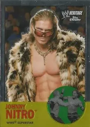 2007 Topps Chrome Heritage II WWE #6 John Morrison