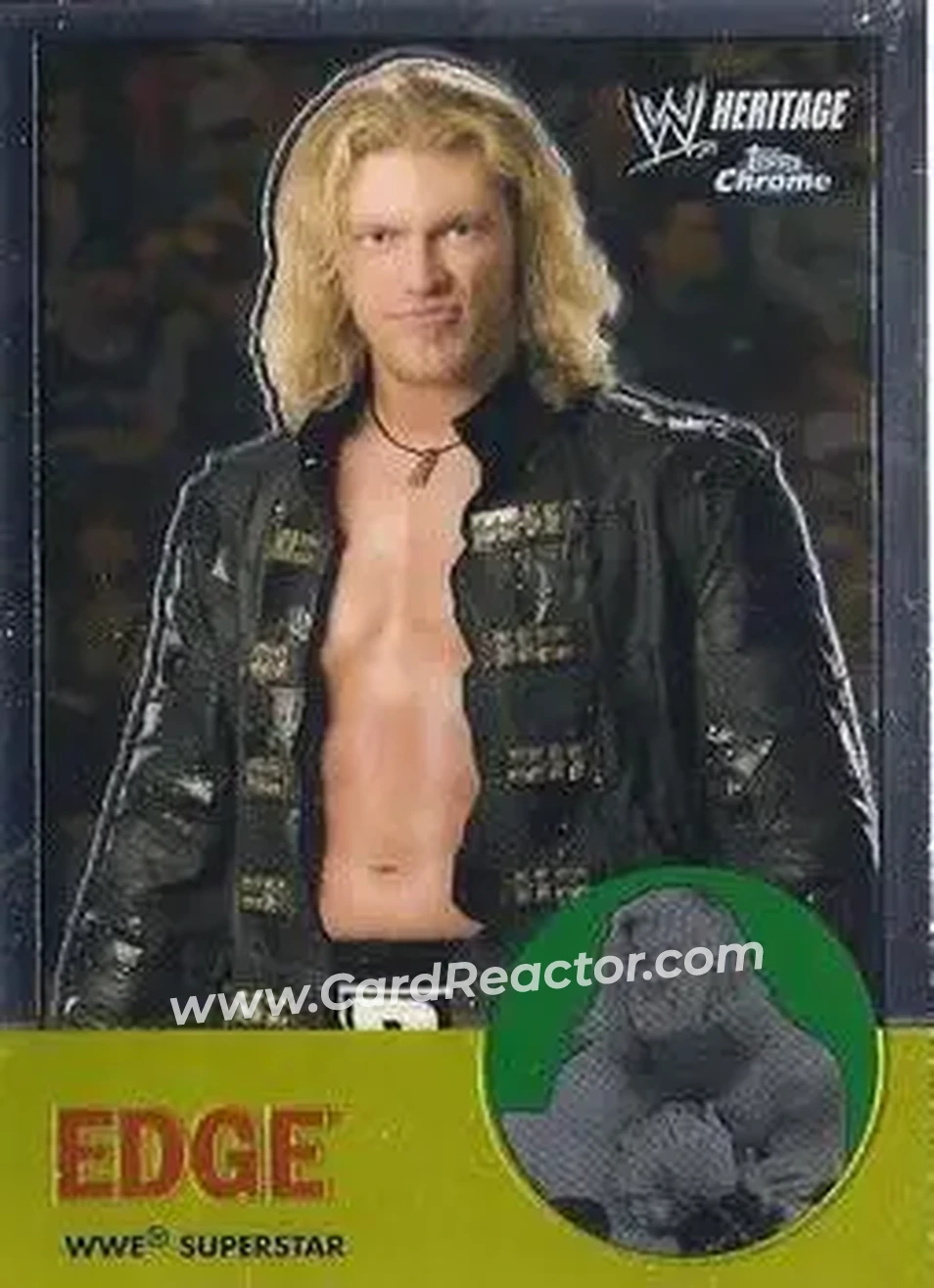 2007 Topps Chrome Heritage II WWE #16 - Adam Copeland - Front