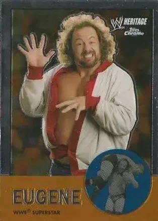 2007 Topps Chrome Heritage II WWE #18 Eugene