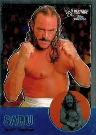 2007 Topps Chrome Heritage II WWE #20 Sabu