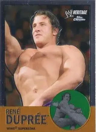 2007 Topps Chrome Heritage II WWE #23 Rene Dupree
