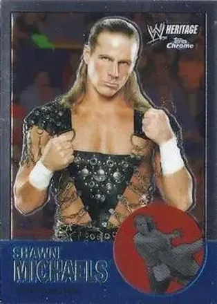 2007 Topps Chrome Heritage II WWE #26 - Shawn Michaels