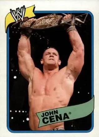 2007 Topps Heritage III WWE #1 - John Cena
