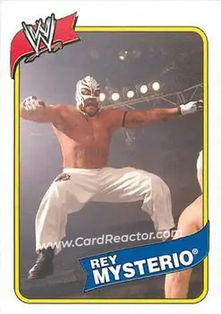 2007 Topps Heritage III WWE #3 - Rey Mysterio - Front