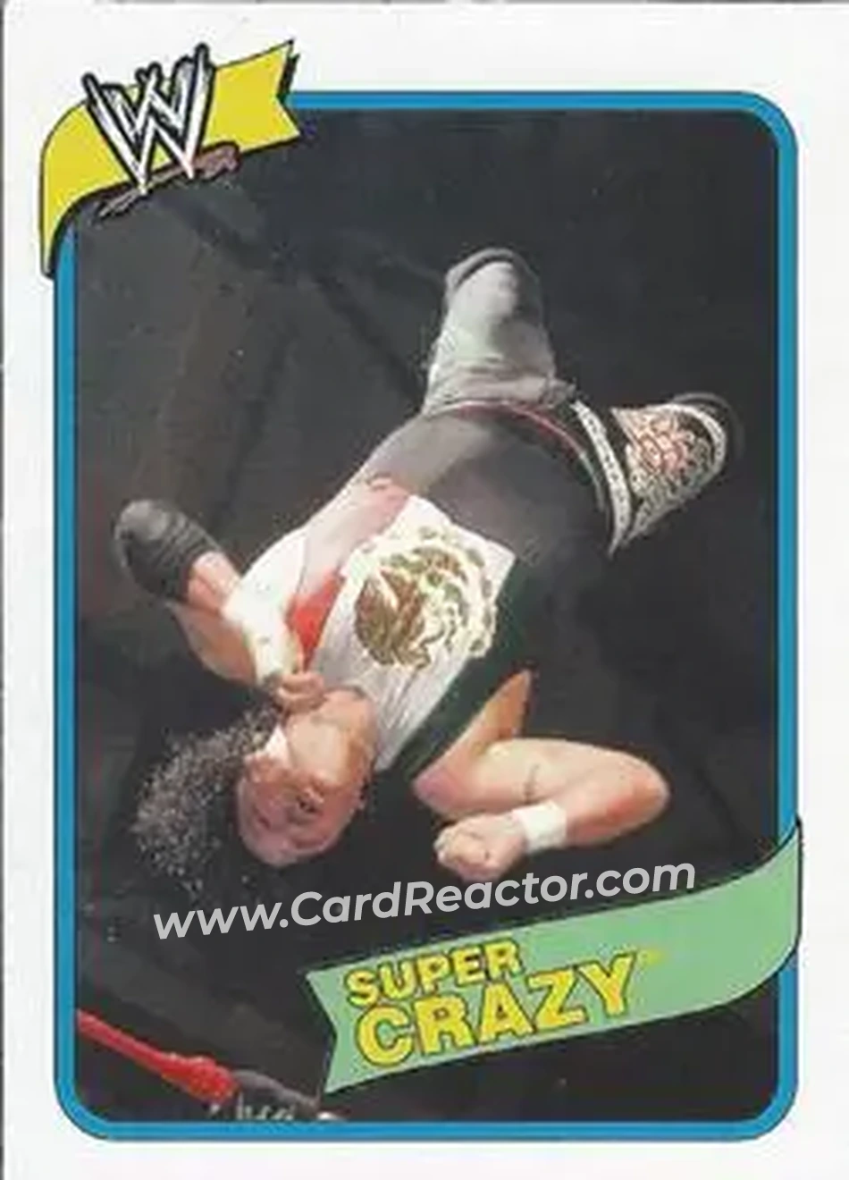 2007 Topps Heritage III WWE #14 - Super Crazy - Front