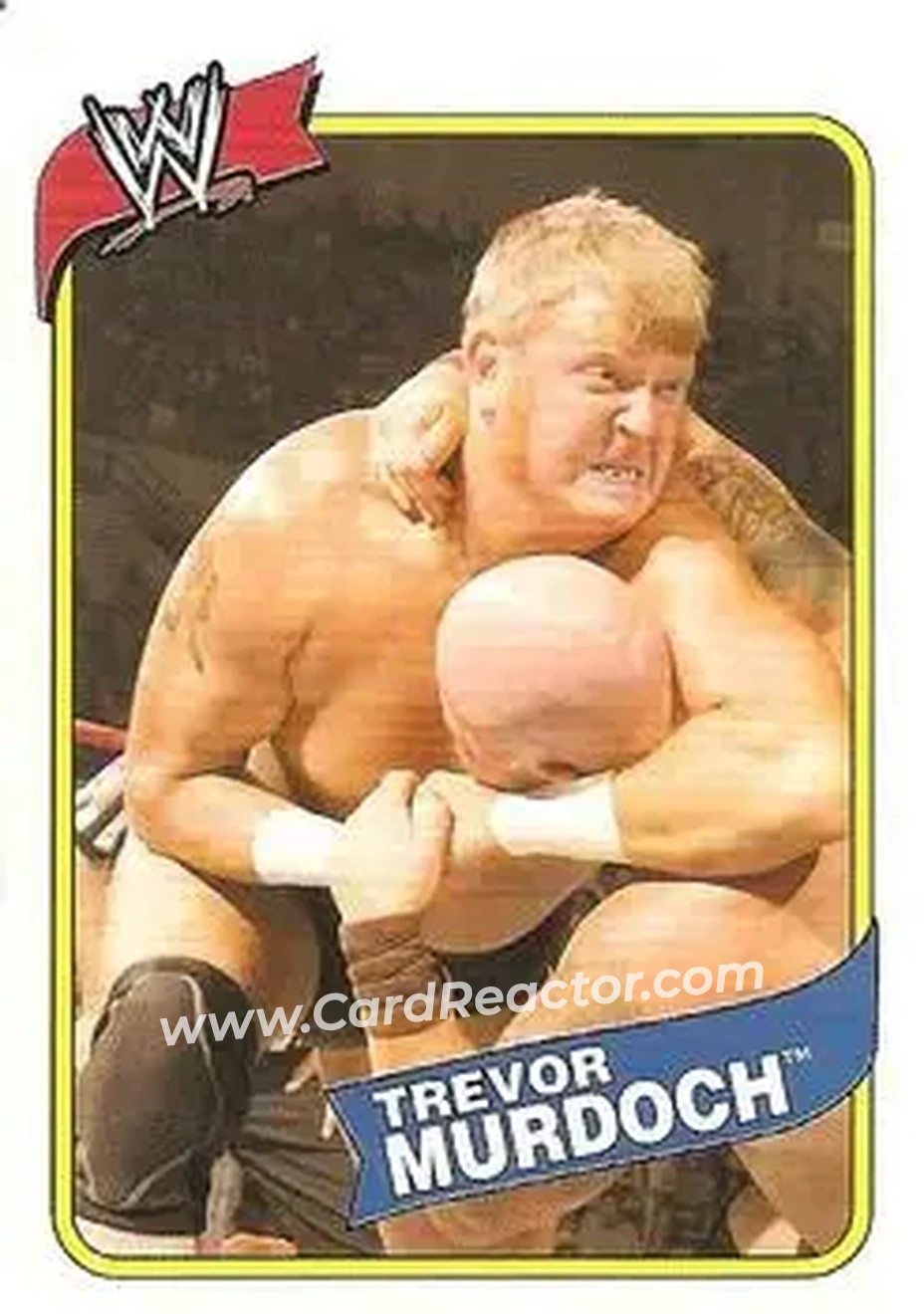 2007 Topps Heritage III WWE #17 - Trevor Murdock - Front