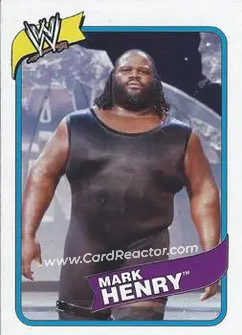 2007 Topps Heritage III WWE #20 - Mark Henry - Front