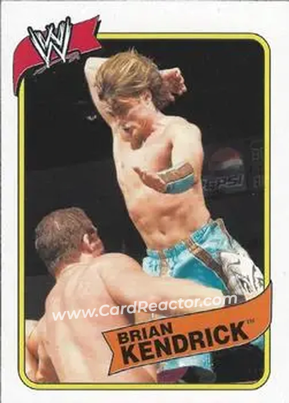 2007 Topps Heritage III WWE #22 - The Brian Kendrick - Front