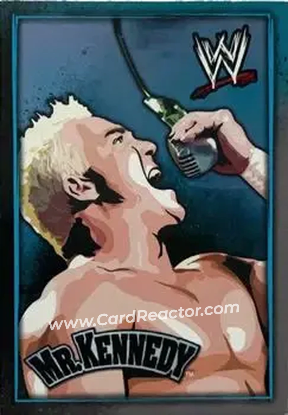 2007 Topps WWE Dog Tags Inserts #11 - Mr. Anderson - Front