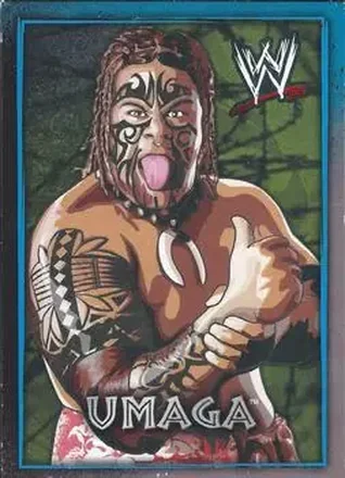 2007 Topps WWE Dog Tags Inserts #22 Umaga