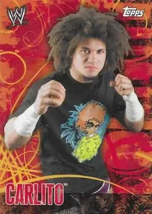 2007 Topps WWE Face-Off #4 - Carlito