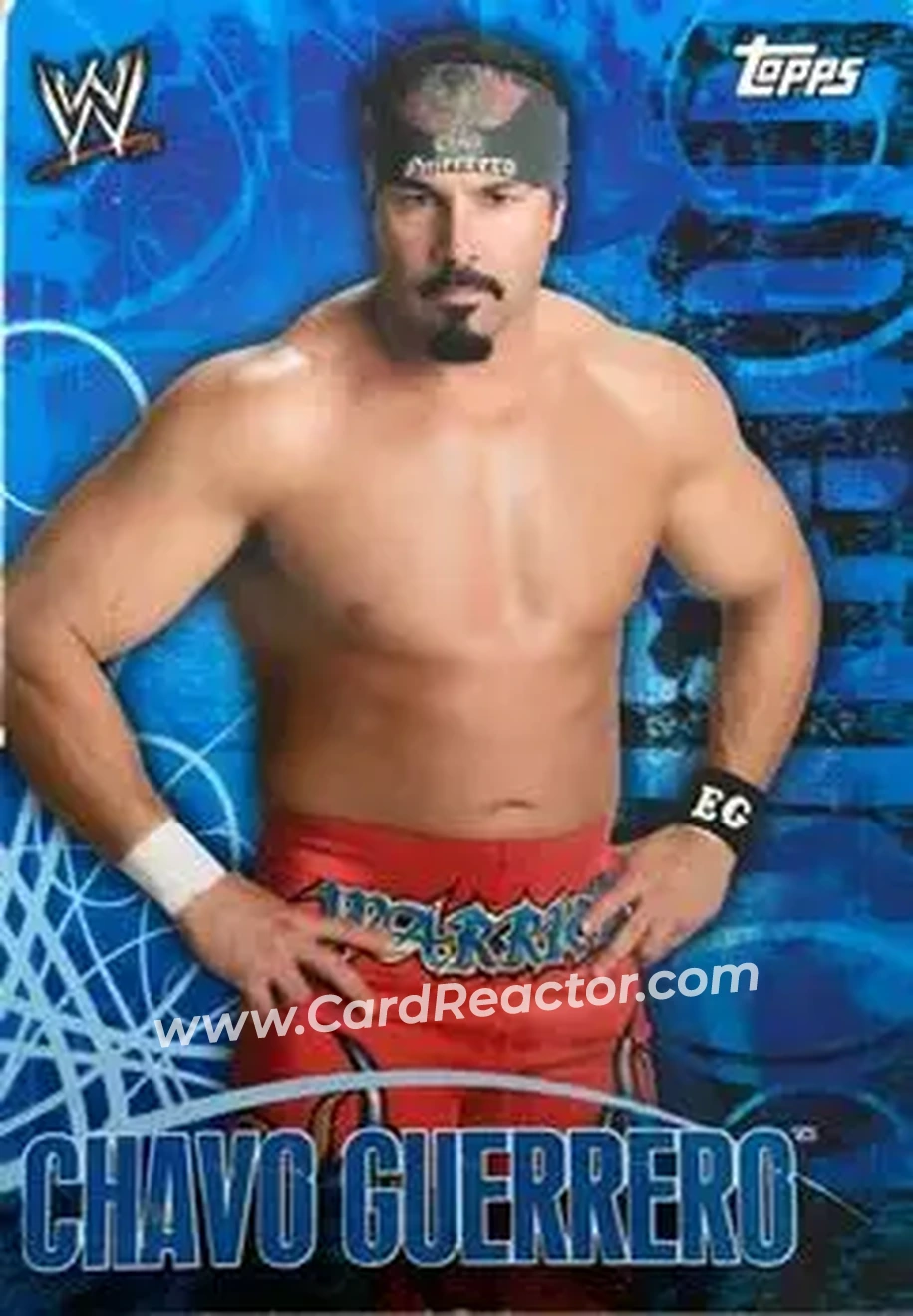 2007 Topps WWE Face-Off #40 - Chavo Guerrero Jr. - Front