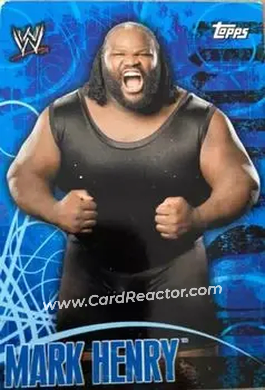2007 Topps WWE Face-Off #57 - Mark Henry - Front