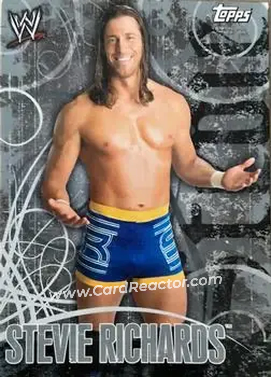 2007 Topps WWE Face-Off #90 - Stevie Richards - Front