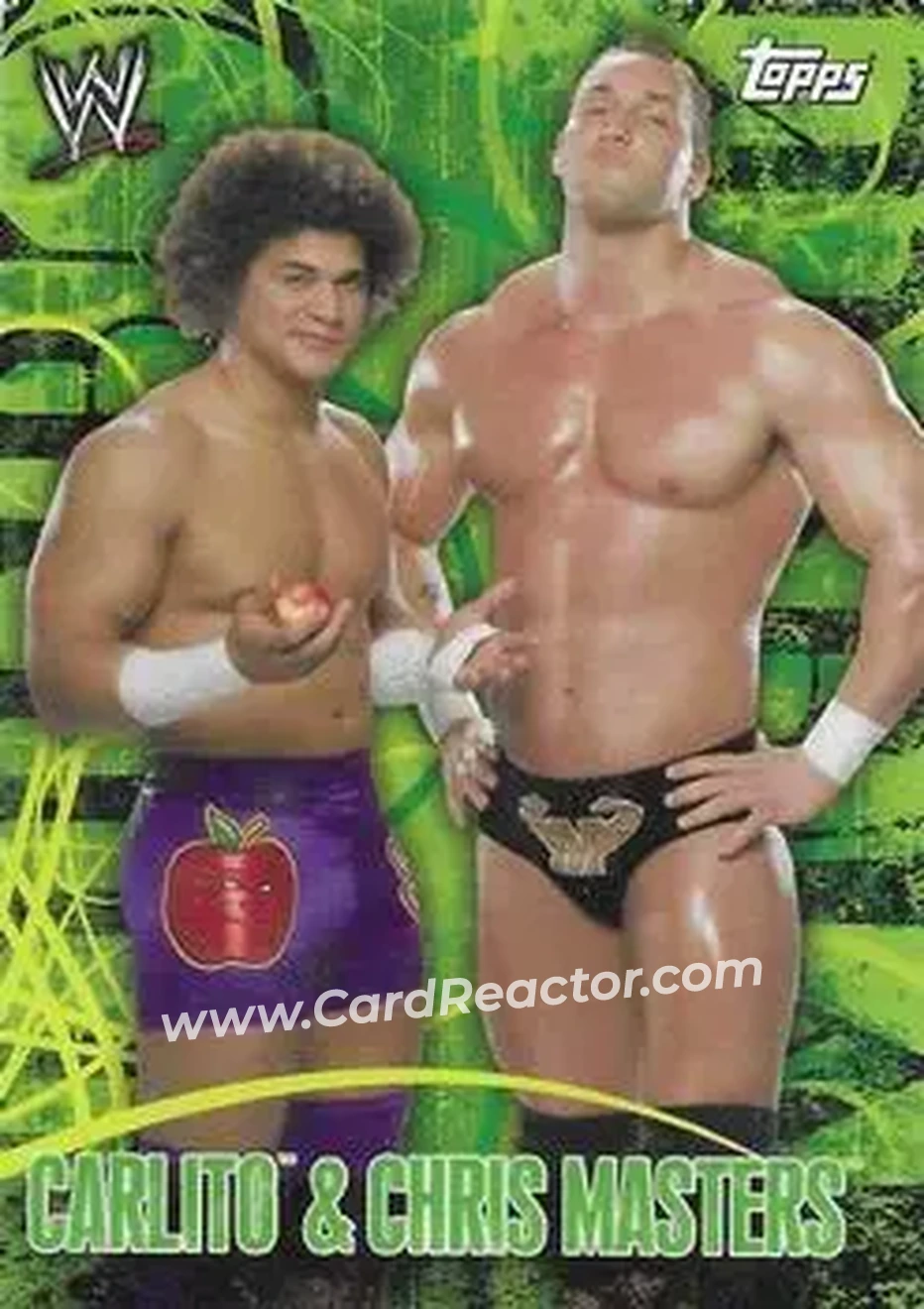 2007 Topps WWE Face-Off #97 - Carlito - Masters - Front