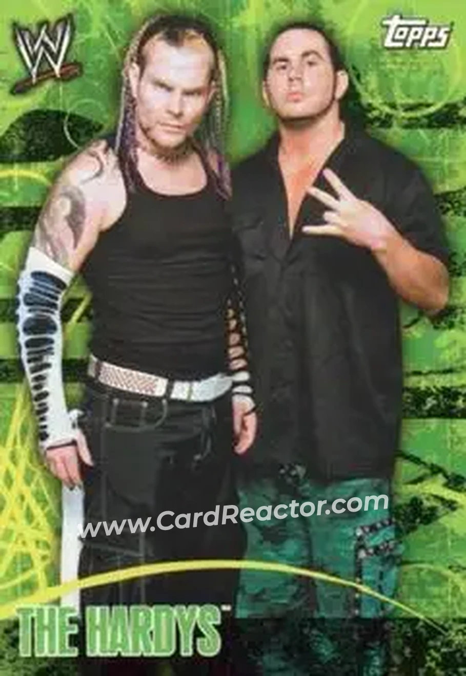 2007 Topps WWE Face-Off #109 - Hardy Boys - Front