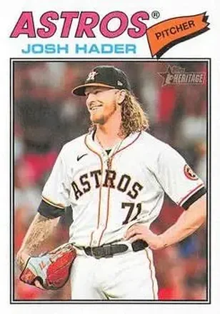 2026 Topps Heritage #9 - Josh Hader - Houston Astros