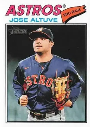 2026 Topps Heritage #11 - Jose Altuve - Houston Astros