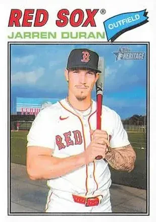 2026 Topps Heritage #15 Jarren Duran