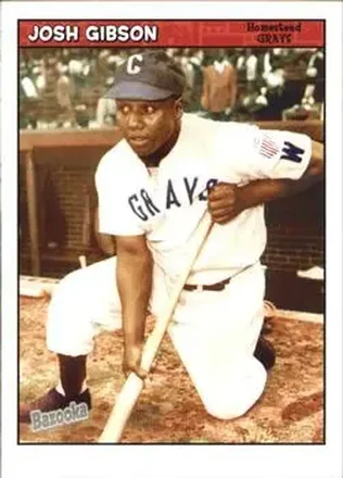 2006 Bazooka #1 - Josh Gibson - Homestead Grays