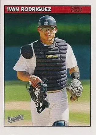 2006 Bazooka #4 - Ivan Rodriguez - Detroit Tigers