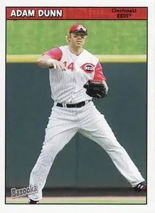 2006 Bazooka #8 - Adam Dunn - Cincinnati Reds