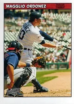 2006 Bazooka #12 - Magglio Ordonez - Detroit Tigers