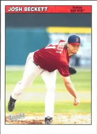 2006 Bazooka #13 - Josh Beckett - Boston Red Sox