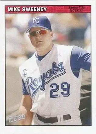 2006 Bazooka #14 - Mike Sweeney - Kansas City Royals
