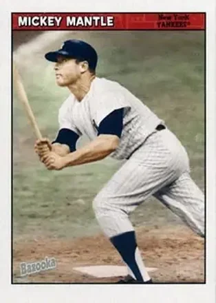 2006 Bazooka #15 - Mickey Mantle - New York Yankees