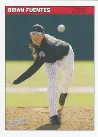 2006 Bazooka #17 - Brian Fuentes - Colorado Rockies