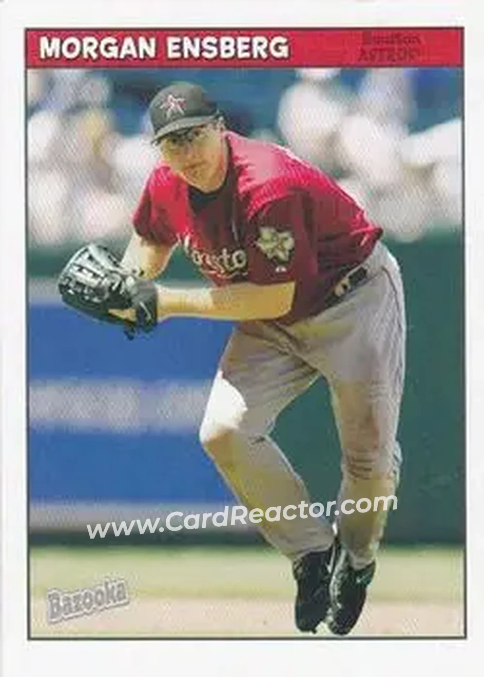 2006 Bazooka #19 - Morgan Ensberg - Houston Astros - Front