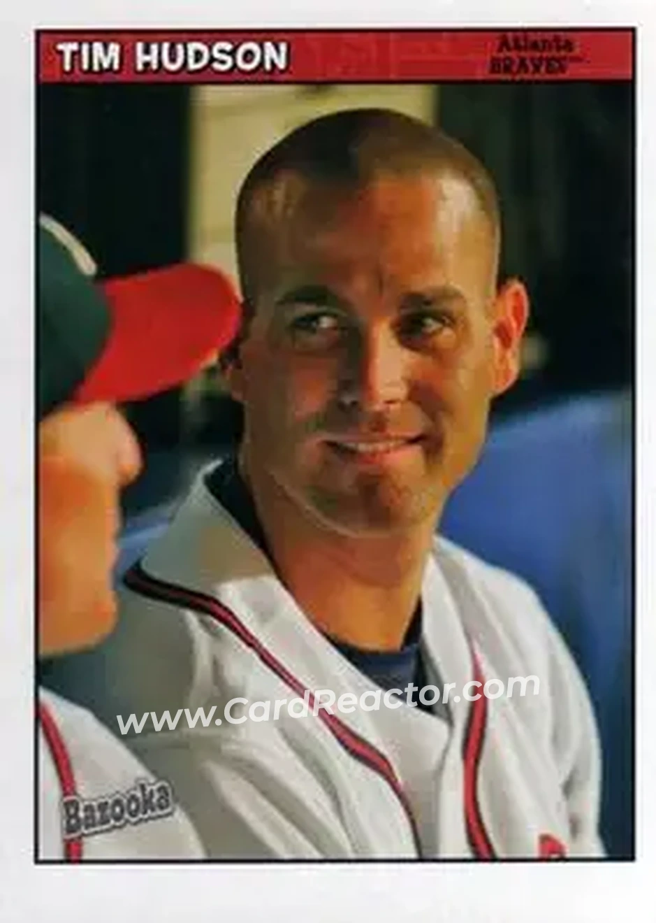 2006 Bazooka #20 - Tim Hudson - Atlanta Braves - Front