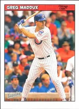 2006 Bazooka #24 - Greg Maddux - Chicago Cubs
