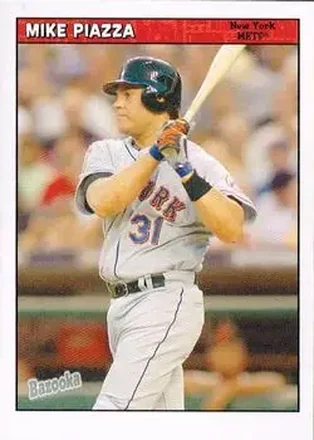 2006 Bazooka #29 - Mike Piazza - New York Mets