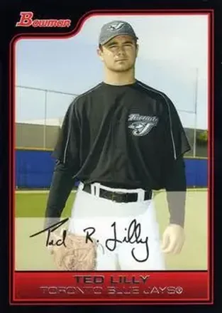 2006 Bowman #2 - Ted Lilly - Toronto Blue Jays