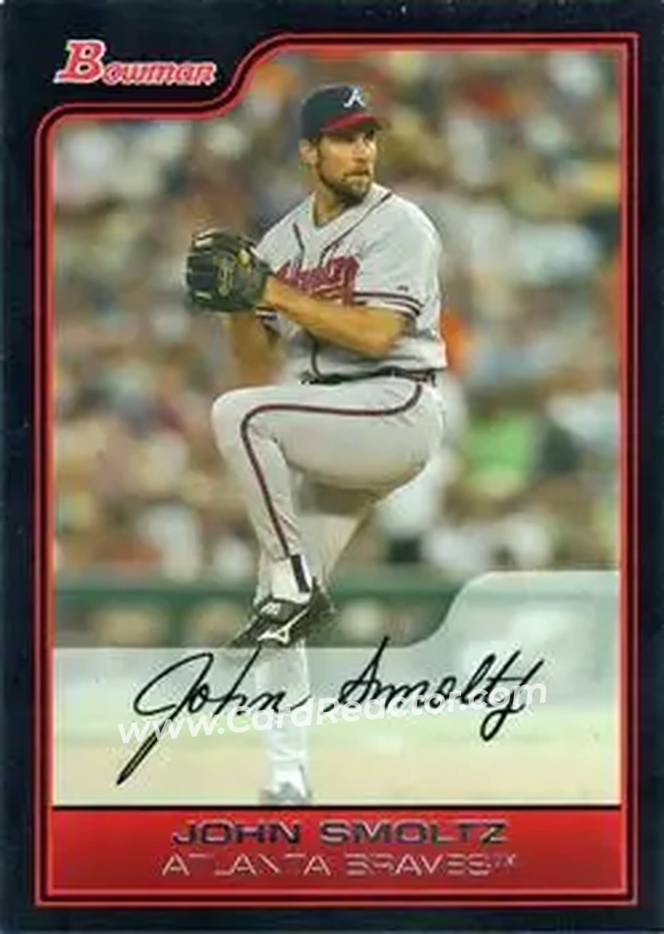 2006 Bowman #3 - John Smoltz - Atlanta Braves - Front