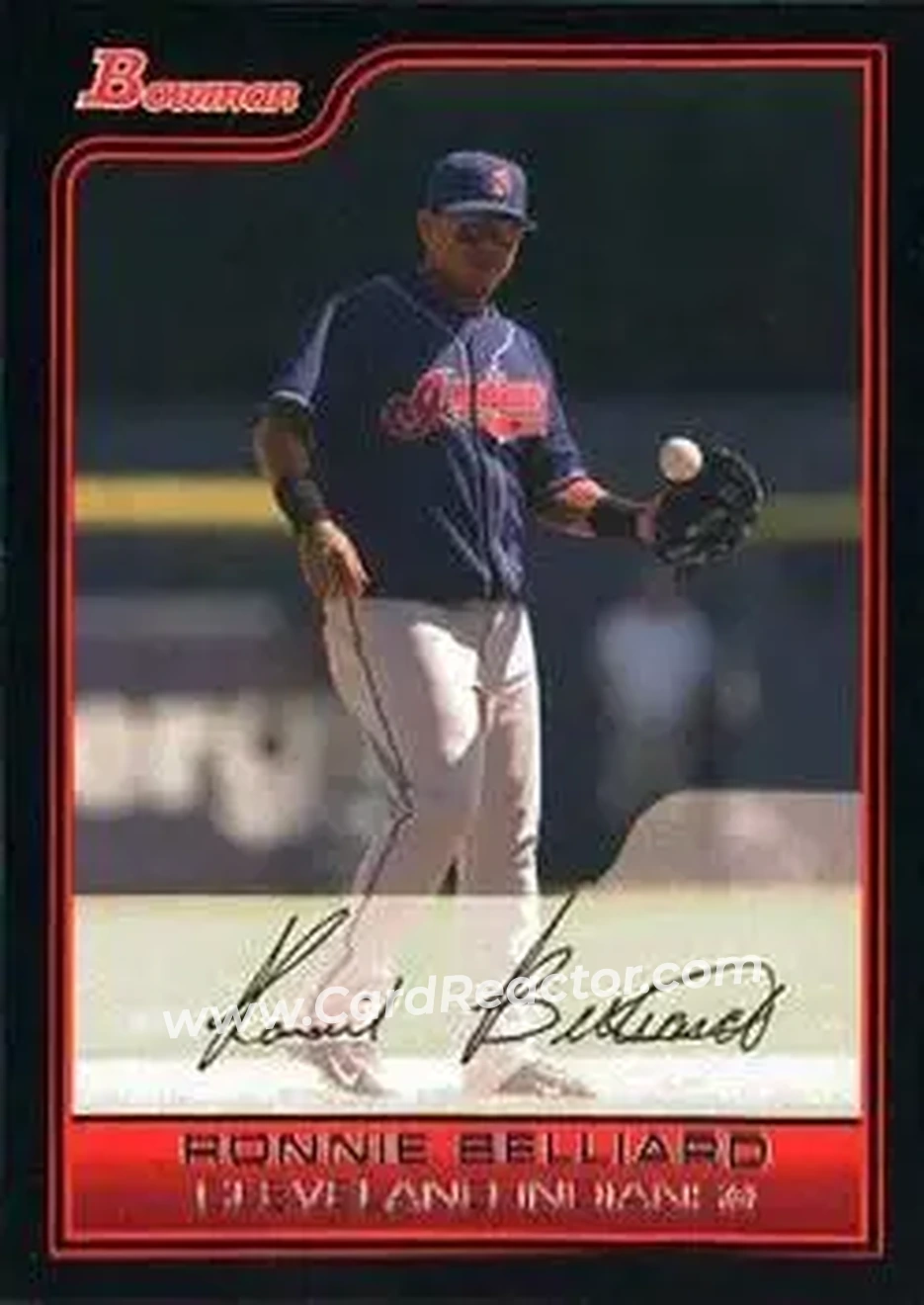 2006 Bowman #7 - Ronnie Belliard - Cleveland Indians - Front