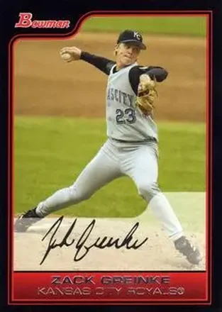 2006 Bowman #12 - Zack Greinke - Kansas City Royals