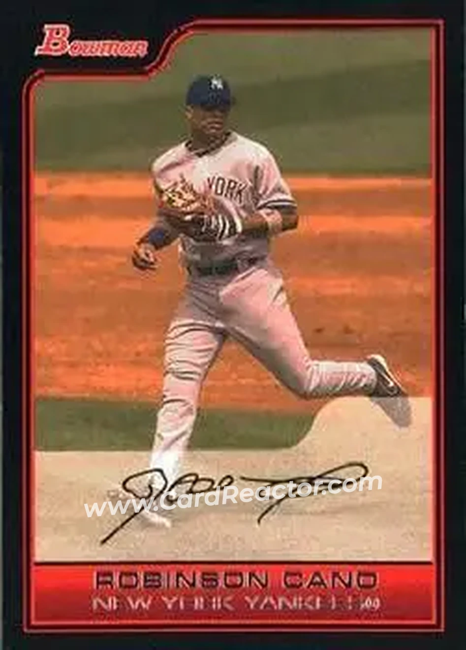 2006 Bowman #15 - Robinson Cano - New York Yankees - Front