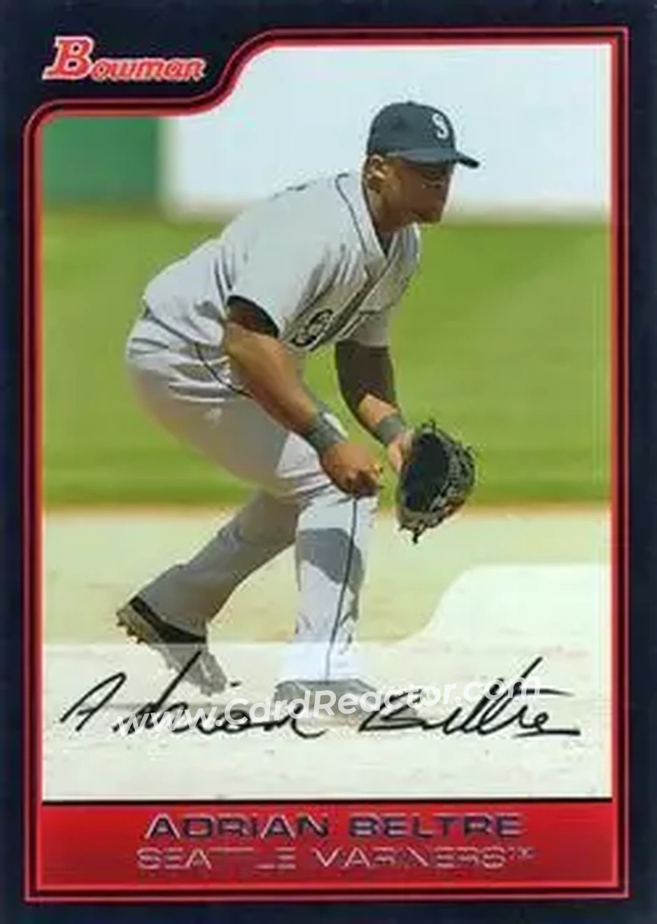 2006 Bowman #27 - Adrian Beltré - Seattle Mariners - Front