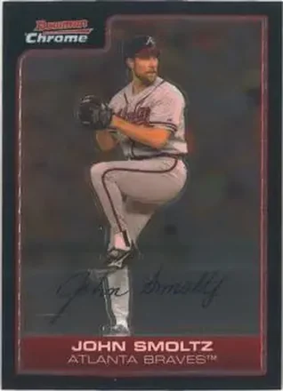 2006 Bowman Chrome #3 - John Smoltz - Atlanta Braves