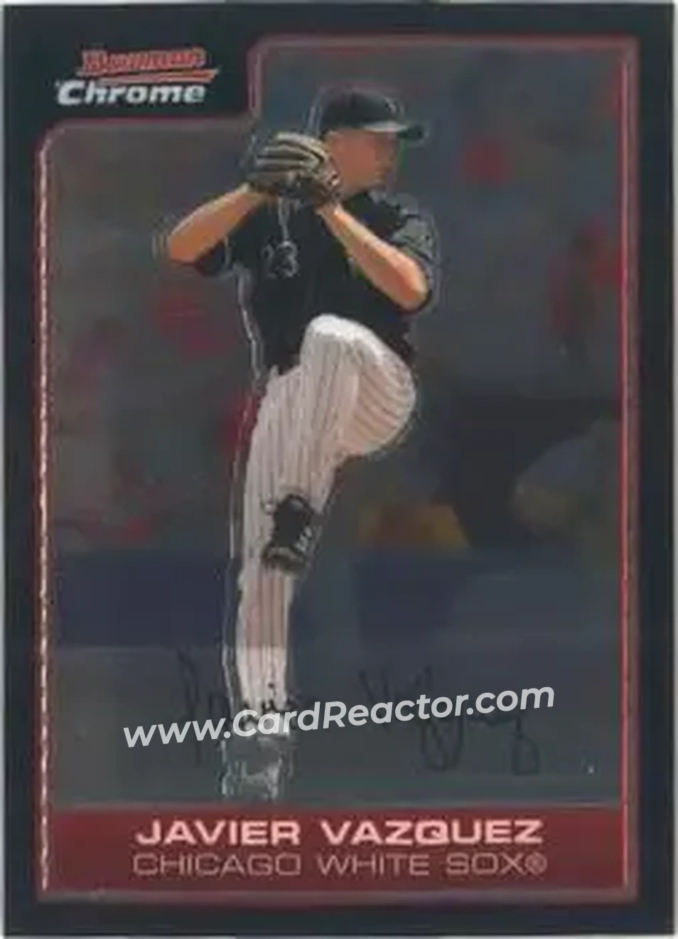 2006 Bowman Chrome #6 - Javier Vazquez - Chicago White Sox - Front