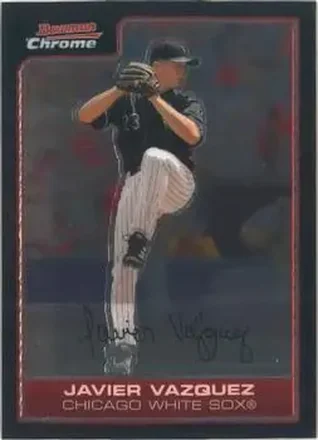 2006 Bowman Chrome #6 - Javier Vazquez - Chicago White Sox